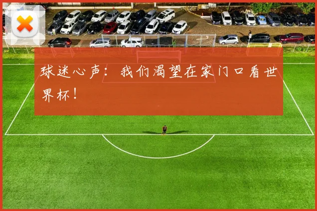 球迷心声：我们渴望在家门口看世界杯！